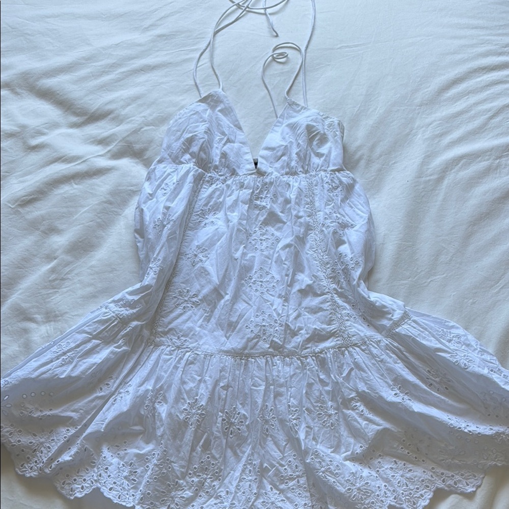 White Eyelet Sundress